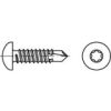 DIN 7504n Self-Drilling Screw With Domed Head Zinc Plated