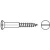 DIN 95 Slotted Raised Countersunk Head Wood Slotted Screw A2 Stainless Steel 