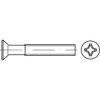 DIN 965 (ISO 4076) Cross Recessed Countersunk Head Screw A2 Stainless Steel 