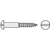 DIN 96  SLOTTED ROUND HEAD WOOD SCREW
