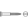 DIN 97 Slotted Countersunk Head Wood Screw A2 Stainless Steel