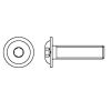ISO 7380-2 Hexagon Socket Button Head Screw Ulf With Flange A2 Stainless Steel 