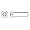 ISO 7380-1 Hexagon Socket Button Head Screw Steel / Plain Uls 10.9